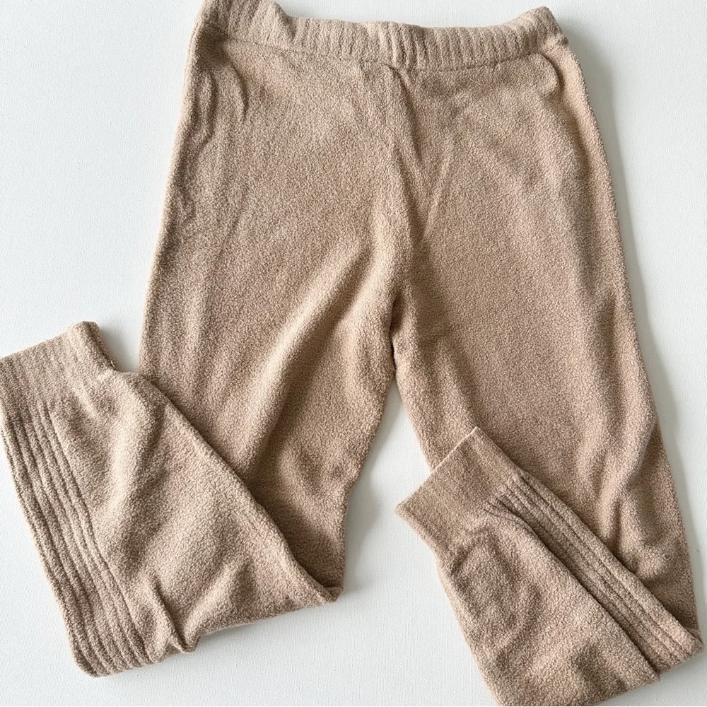 SPIRITUAL GANGSTER Serenity Jogger Camel Beige Women Size Medium Chenille - Picture 4 of 10